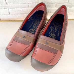 Merrell Slip On Shoes in Salmon